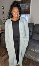 Load image into Gallery viewer, Sage Long Sleeve Midi Cardigan - FabBossBabe