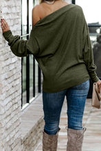 Load image into Gallery viewer, Moriah Green Ribbed Zip Knit Top - FabBossBabe