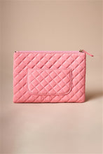 Load image into Gallery viewer, Quilted Rectangle Pouch Bag - FabBossBabe
