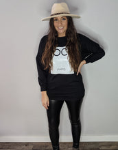 Load image into Gallery viewer, Coco Print Oversized Sweatshirt Top - FabBossBabe
