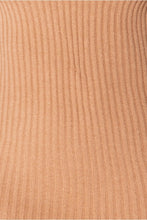 Load image into Gallery viewer, Rihanna Camel Long Sleeve Knitted Midi Dress - FabBossBabe