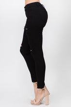 Load image into Gallery viewer, BAZI DISTRESSED SKINNY JEANS - FabBossBabe
