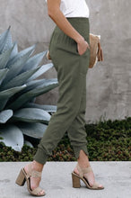 Load image into Gallery viewer, Victoria Pocketed Cotton Joggers - FabBossBabe
