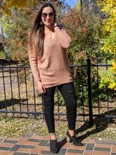 Load image into Gallery viewer, Nikki V-Neck Sleeve Sweater - FabBossBabe

