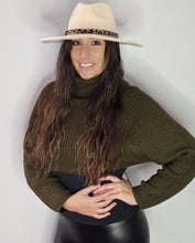 Load image into Gallery viewer, Grace Apricot Leopard  Fedora Hat - FabBossBabe
