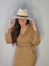 Load image into Gallery viewer, Grace Apricot Leopard  Fedora Hat - FabBossBabe
