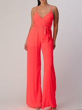 Load image into Gallery viewer, Jumpsuit with Spaghetti Straps - FabBossBabe
