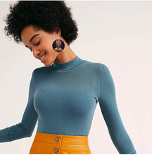 Load image into Gallery viewer, African Wooden Earrings - FabBossBabe
