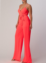 Load image into Gallery viewer, Jumpsuit with Spaghetti Straps - FabBossBabe

