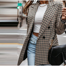 Load image into Gallery viewer, Luna Plaid Blazer - FabBossBabe
